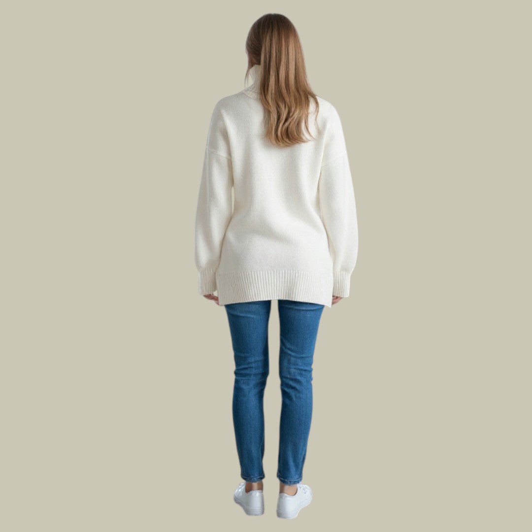 Oversized Roll Neck Jumper