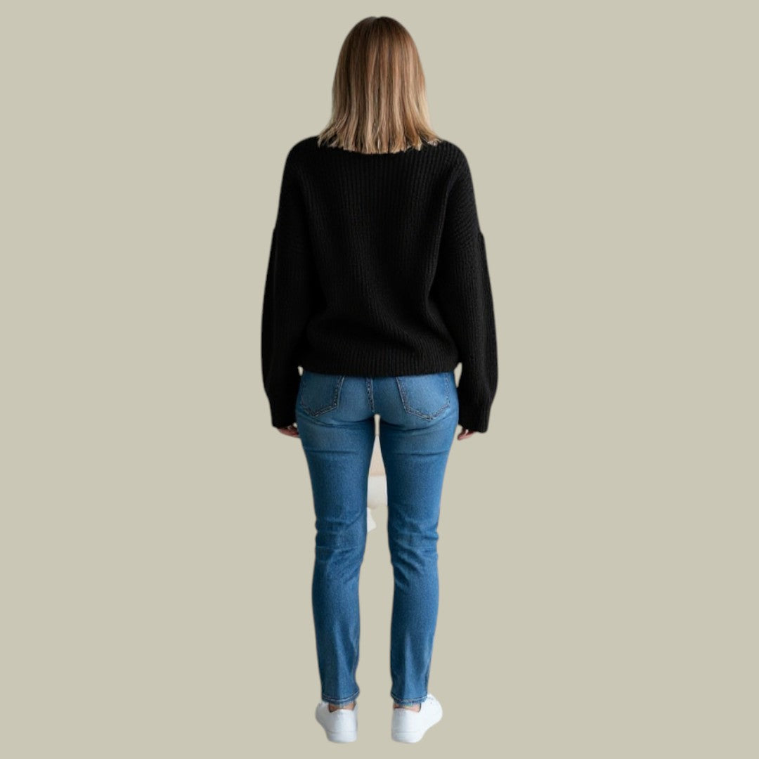 Oversized Roll Neck Jumper