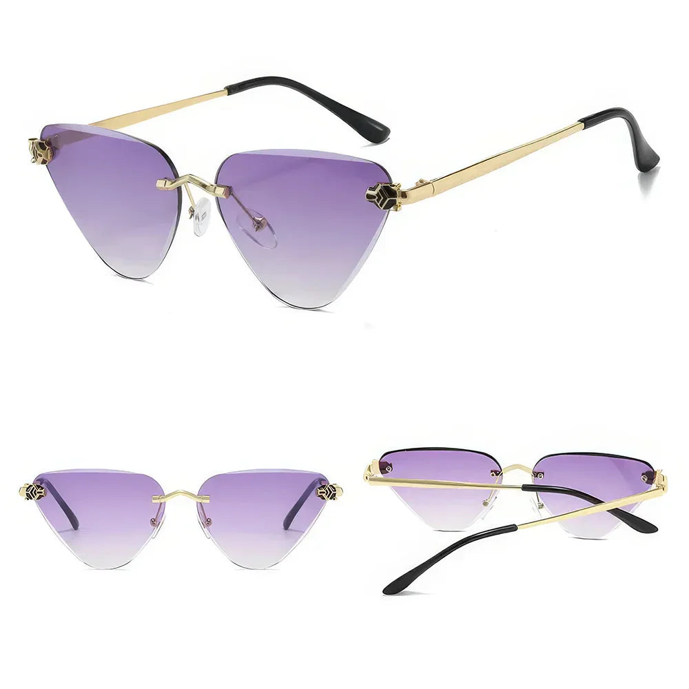Gold Triangle Sunglasses