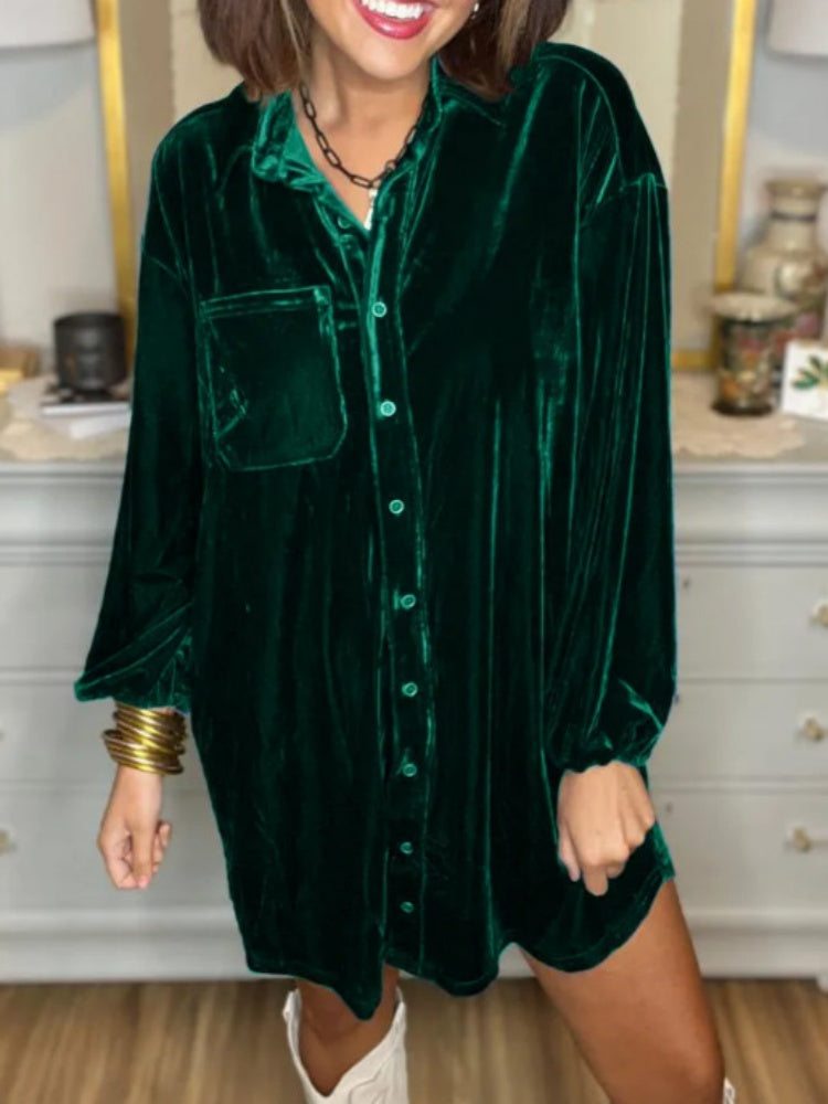 Button-Down Shirt Dress