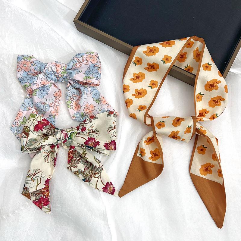 Floral Hair Ribbon Gift Set