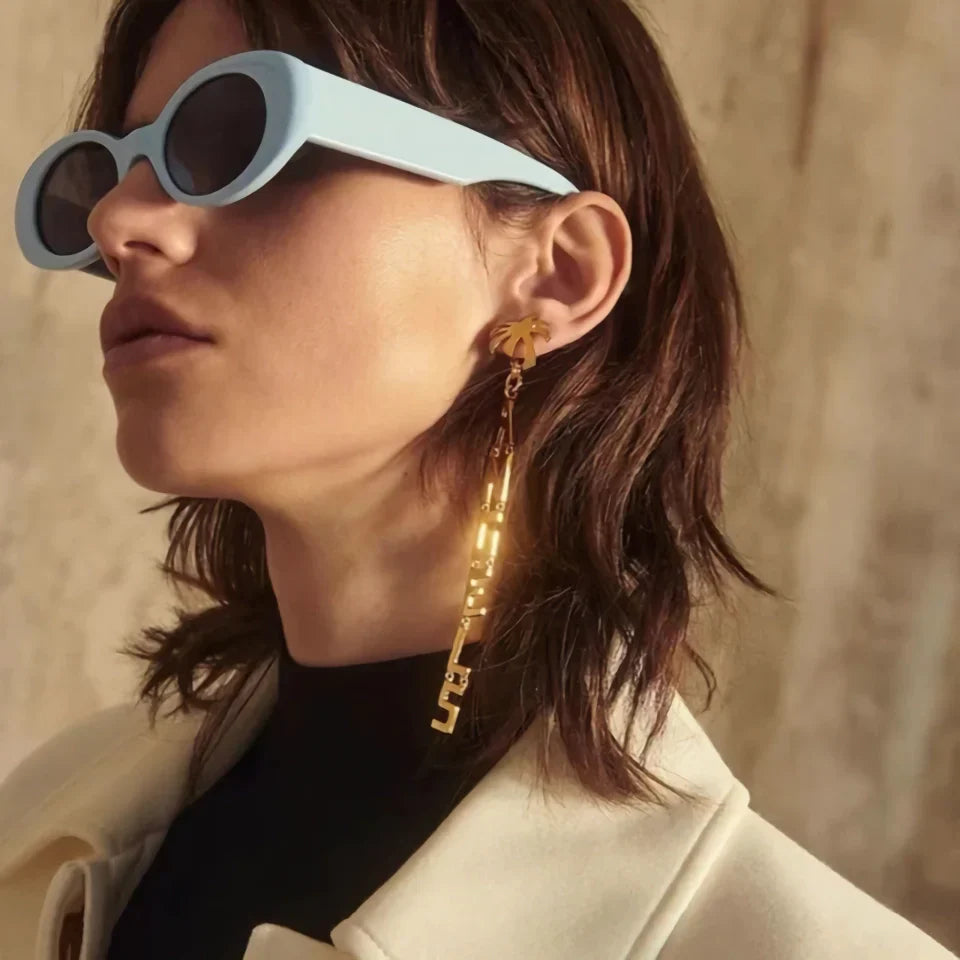 Chunky Oval Sunglasses — women's sunglasses by Emyri