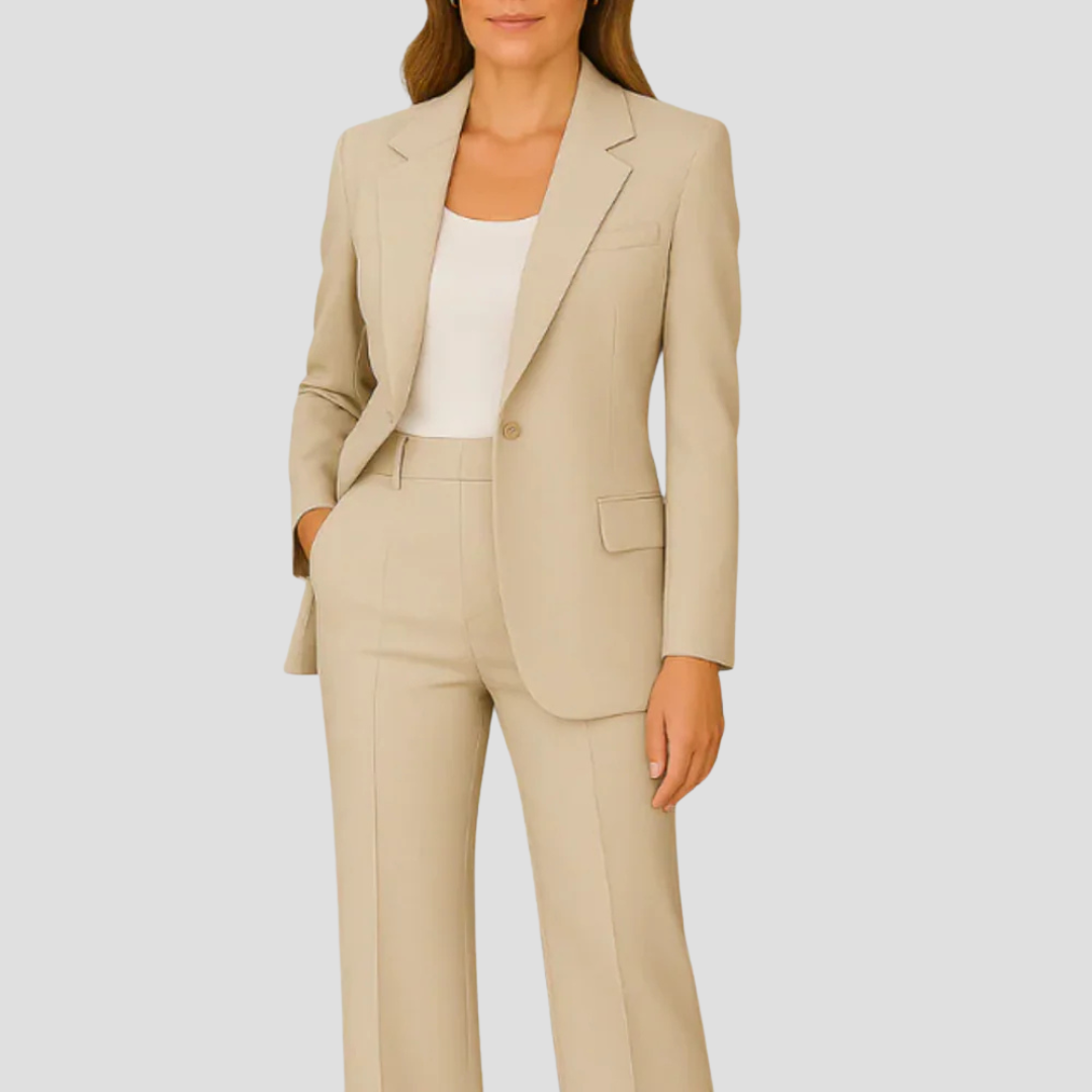 Tailored Two-Piece Trouser Suit