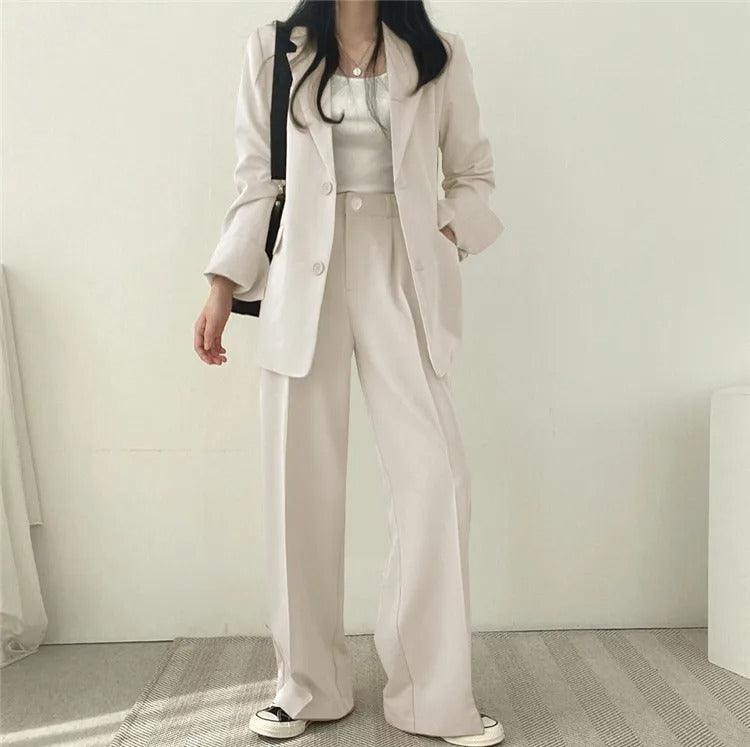 Oversized Blazer Trouser Suit Set