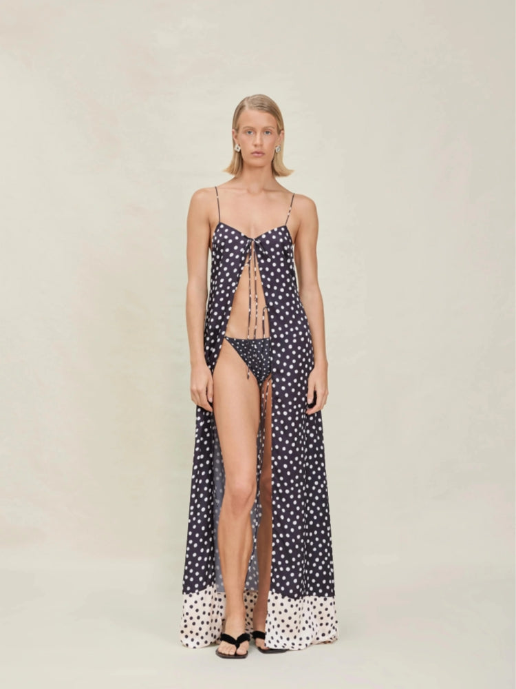 Polka Dot Convertible Dress Set