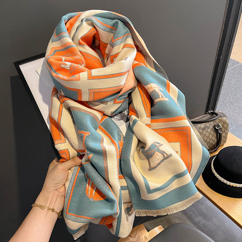 Dual-Use Travel Shawl