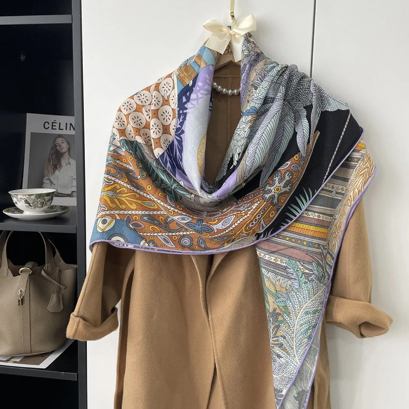 Oversized Soft-Woven Scarf