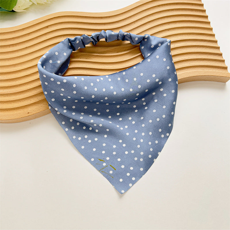 Satin Slip-On Hair Bandana