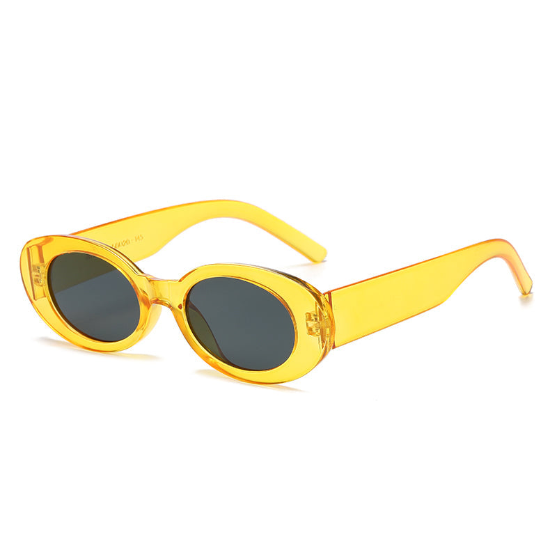 Chunky Oval Sunglasses
