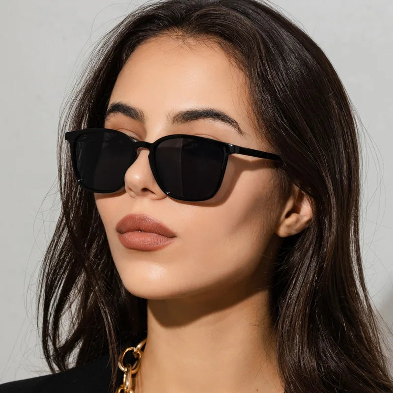Gradient Square Sunglasses — women's sunglasses, view 5 by Emyri