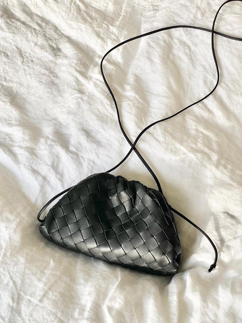 Handwoven Shoulder Bag — women's shoulder bag, view 7 by Emyri