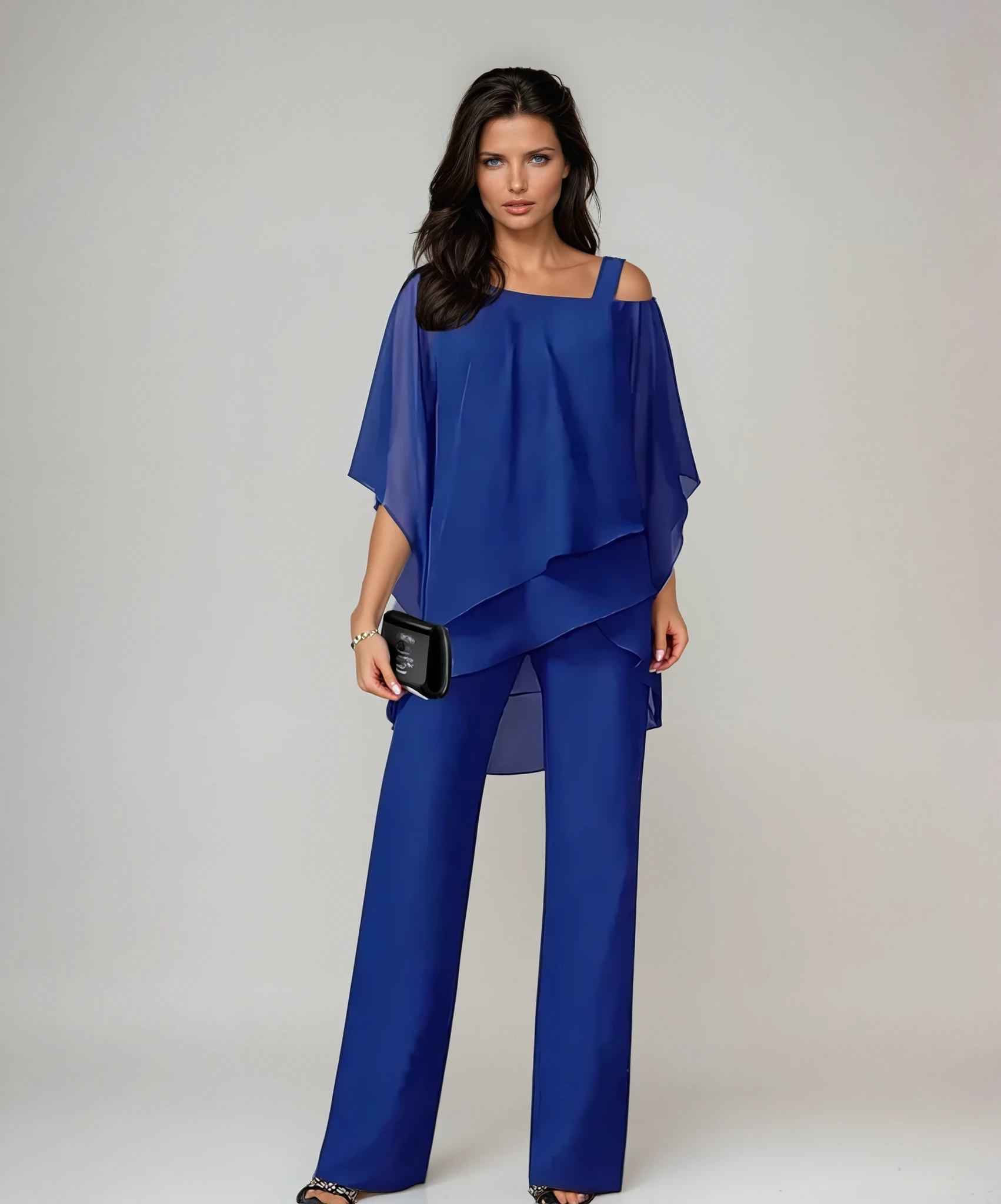 Flowing Overlay Two-Piece Set
