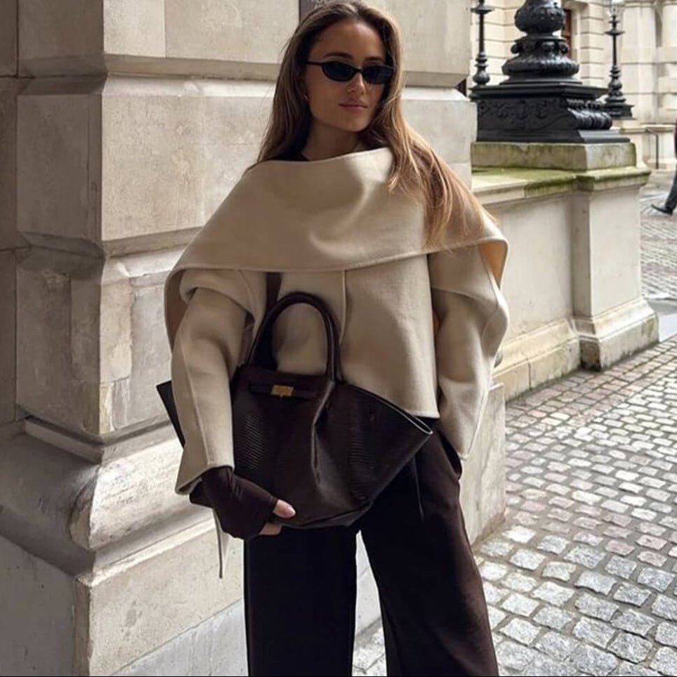 Structured Suede Tote Bag