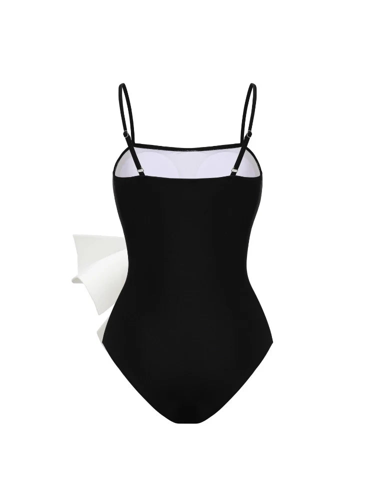 Women's Bow Detail Sweetheart Swimsuit — additional view