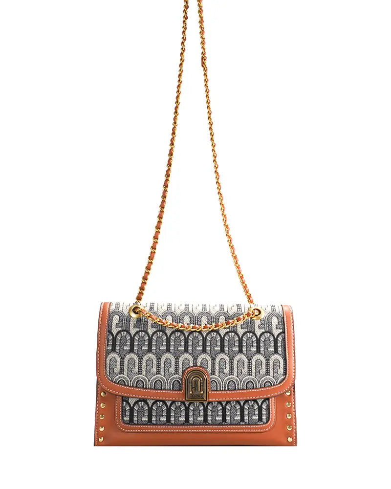Women's G-jacquard crossbody shoulder bag