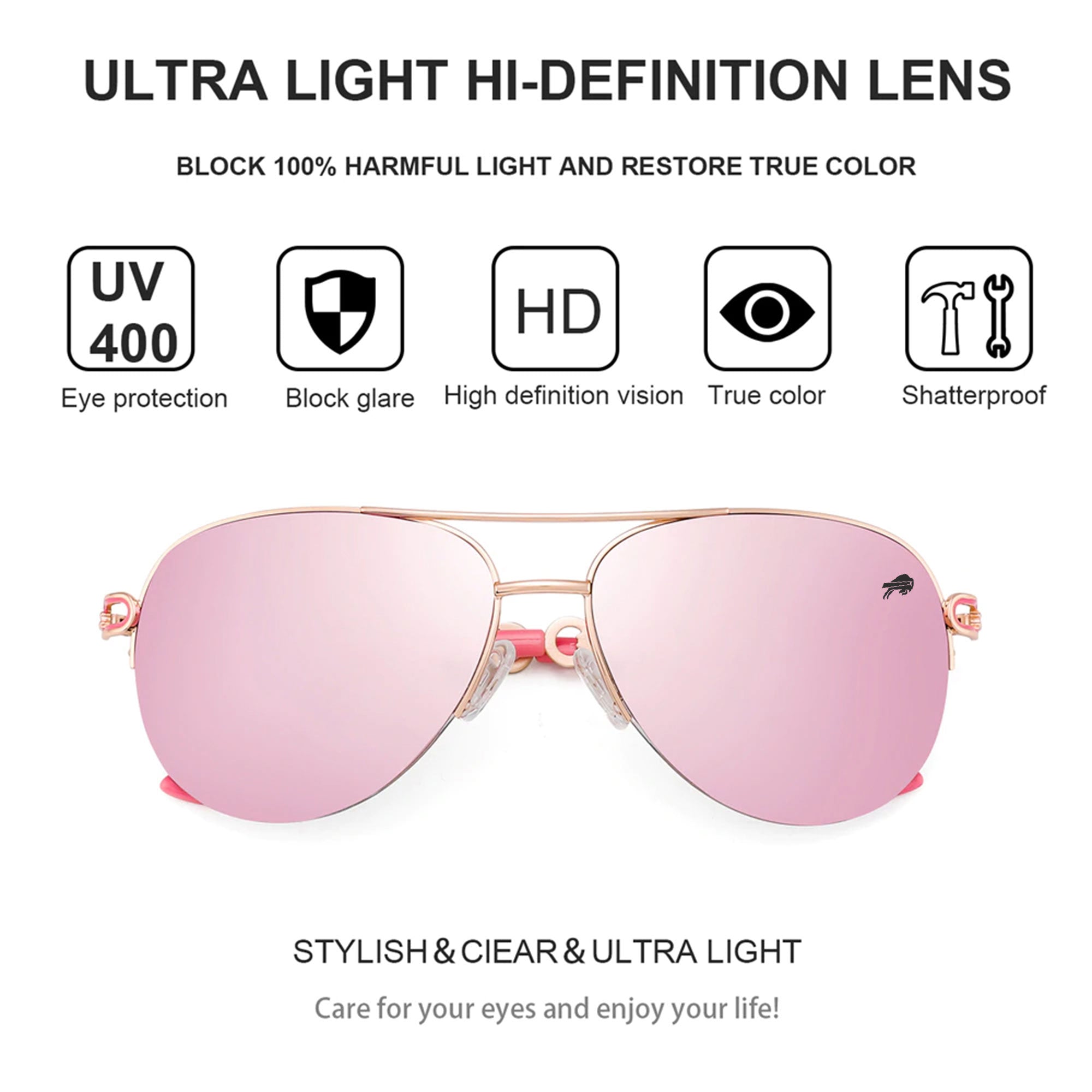 Women's polarized everyday sunglasses