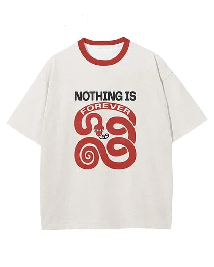 Women's Red Snake Print T-Shirt