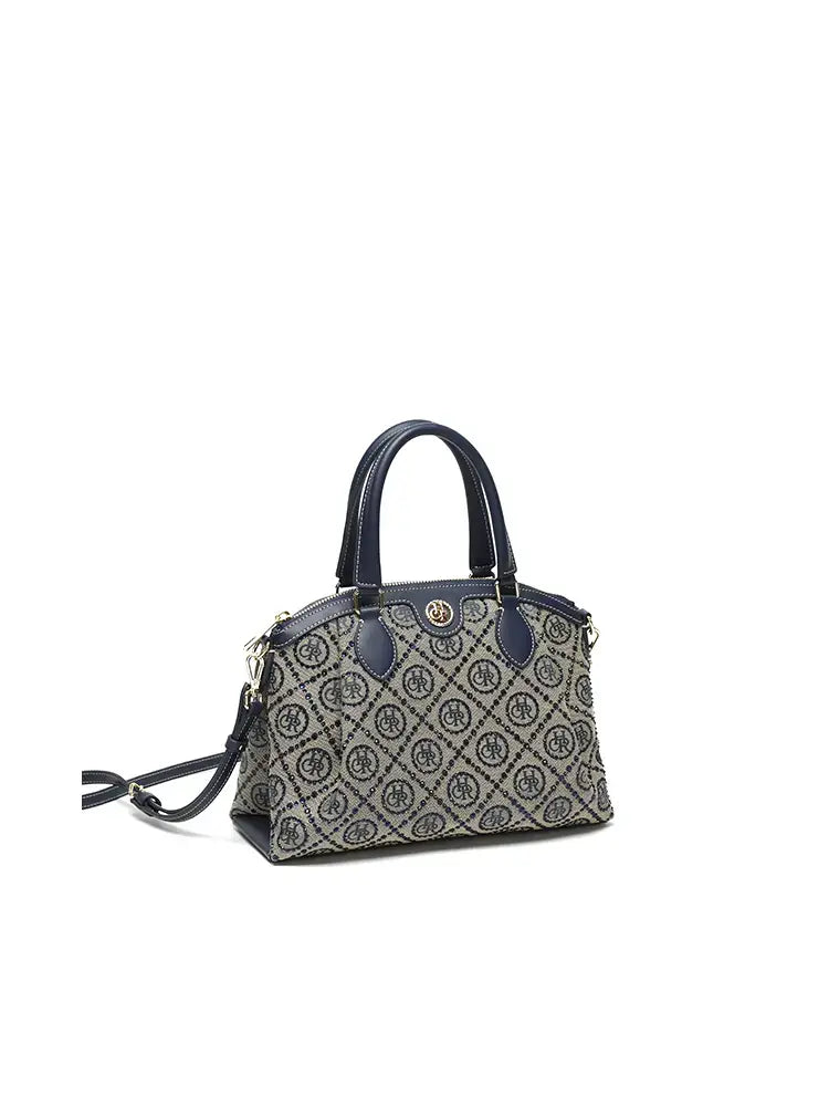 Women's Star Detail Top Handle Tote