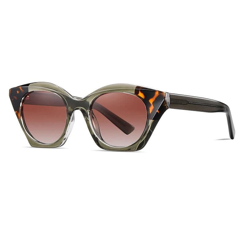 Women's tortoiseshell cat-eye sunglasses