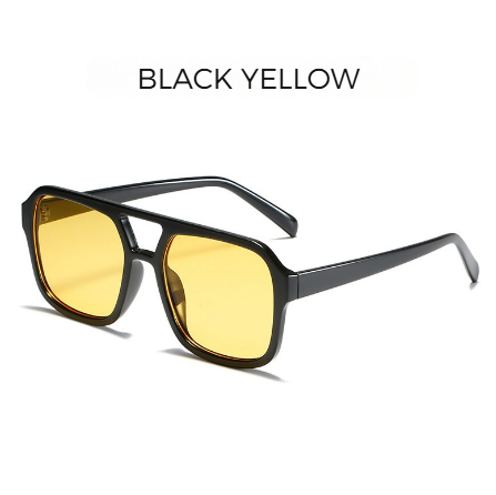 Women's vintage square sunglasses