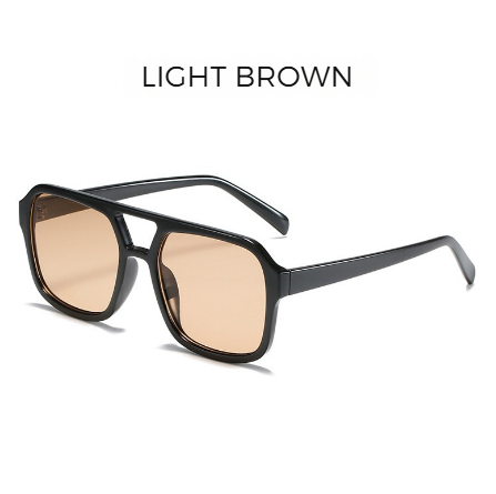 Women's vintage square sunglasses