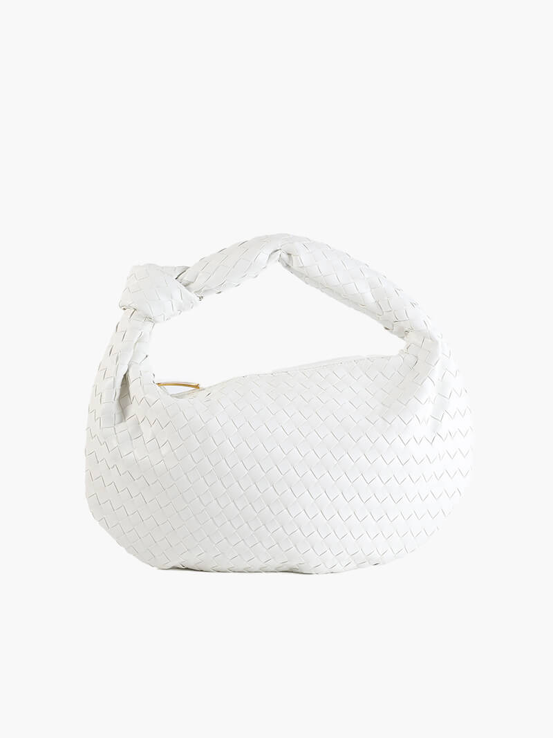 Woven Everyday Bag — women's shoulder bag, view 2 by Emyri