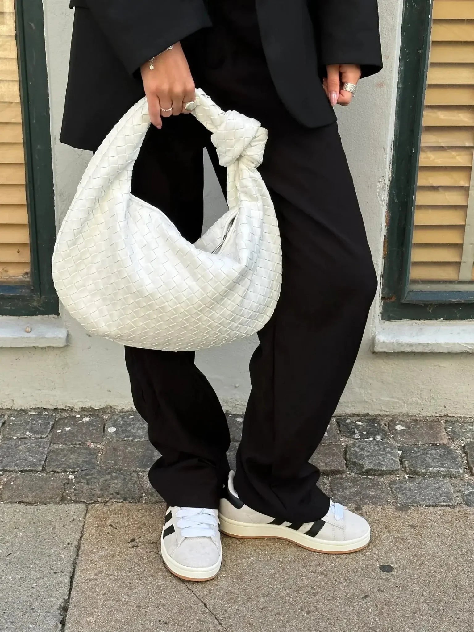 Woven Everyday Bag — women's shoulder bag, view 22 by Emyri