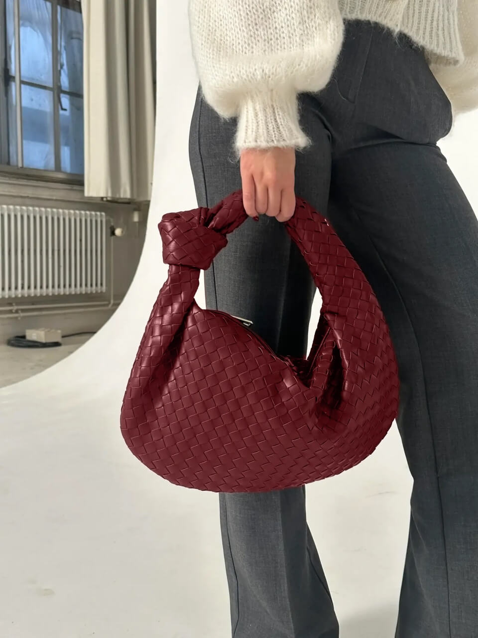 Woven Everyday Bag — women's shoulder bag, view 25 by Emyri
