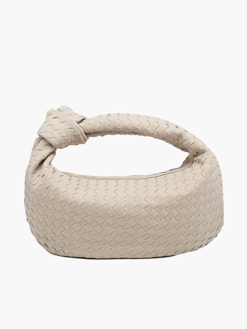 Woven Suede Bag — women's shoulder bag by Emyri