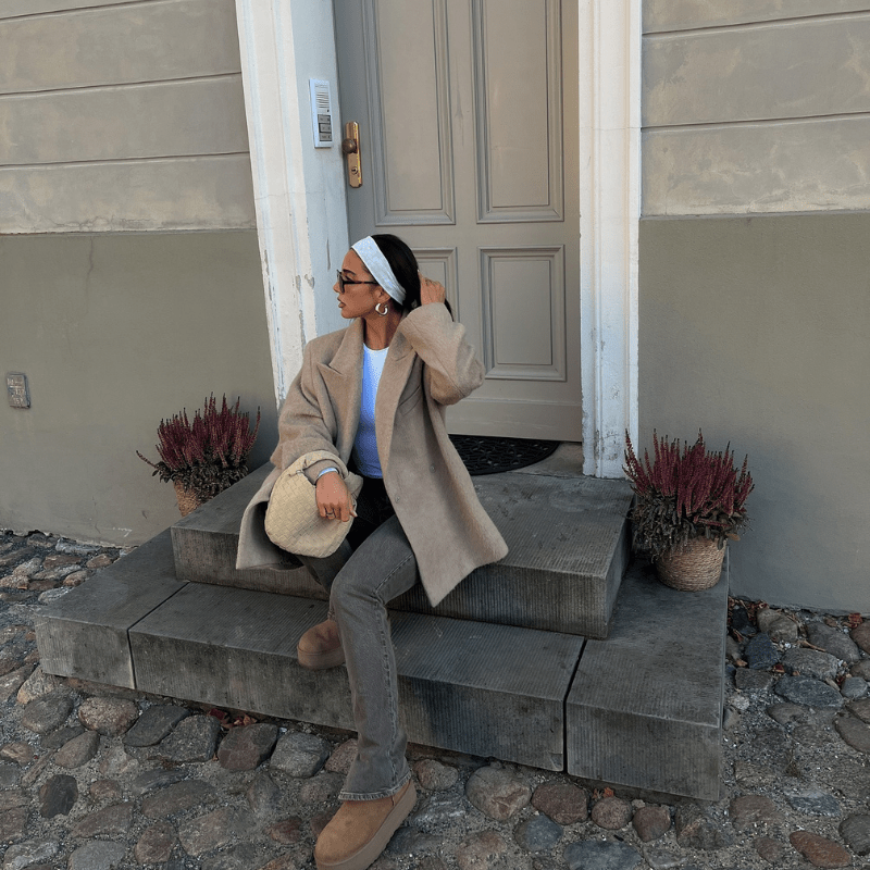 Woven Suede Mini Bag — women's mini bag, view 16 by Emyri