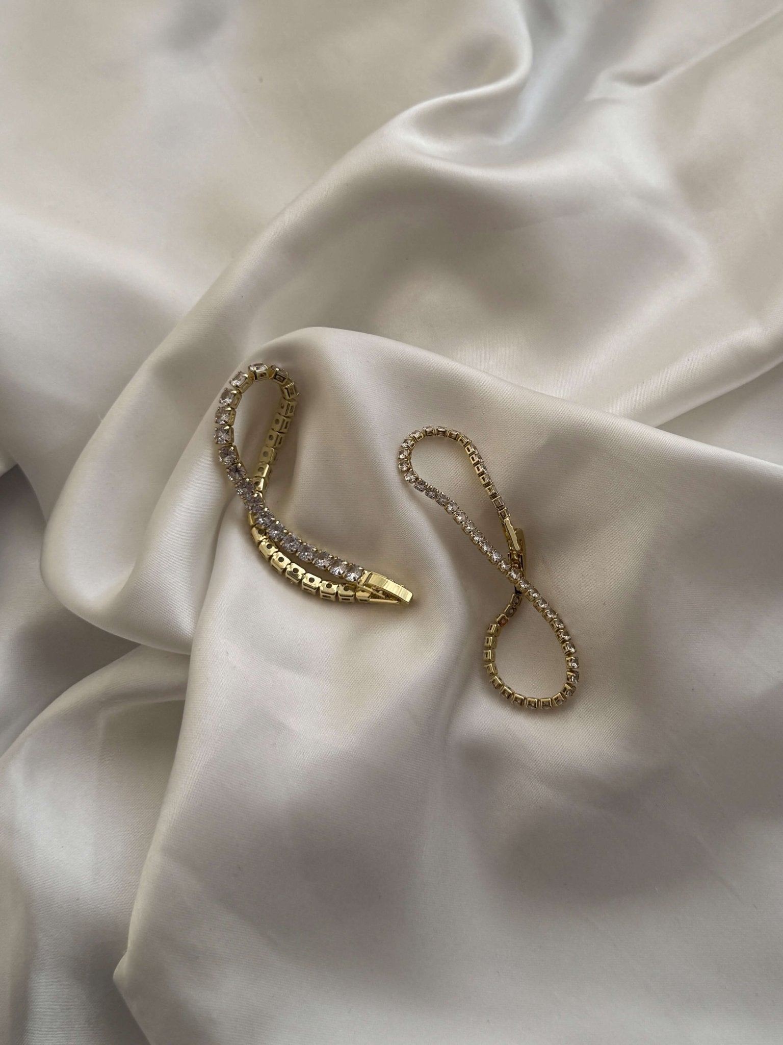 Zirconia Tennis Bracelet Set — women's bracelet, view 12 by Emyri