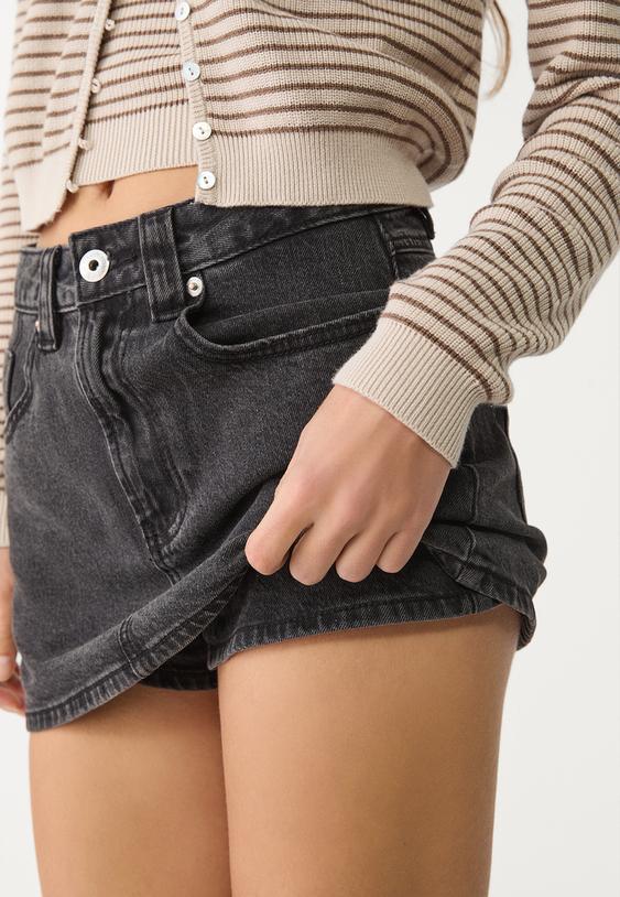 DenimEase® | Mini-Skirt