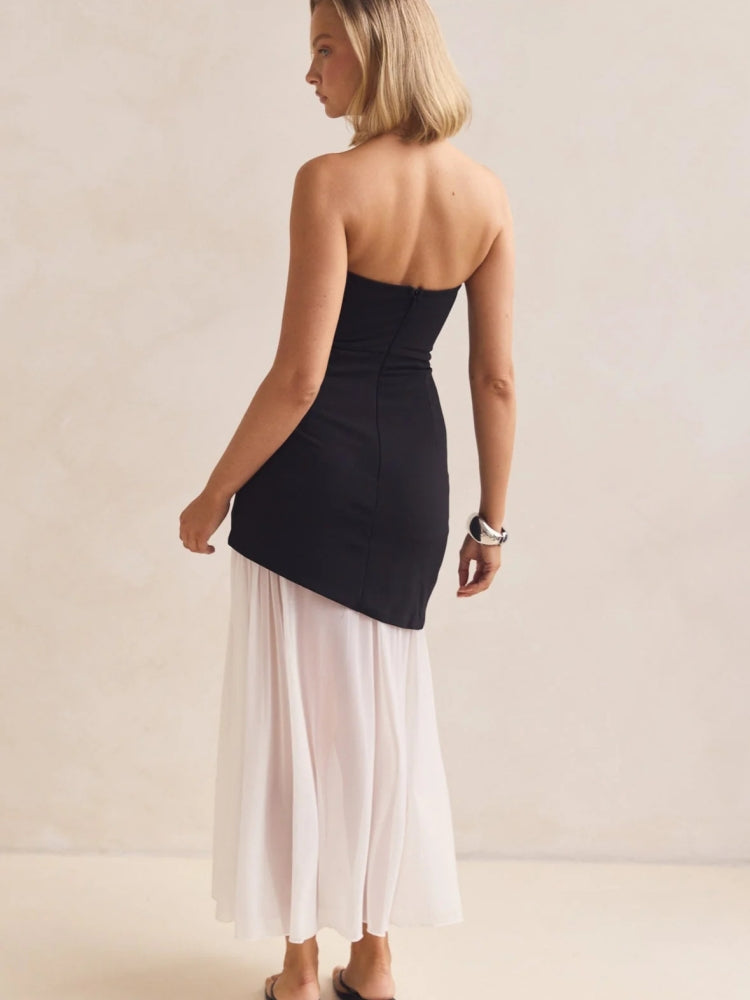 Cutout Bustier Bodycon Dress