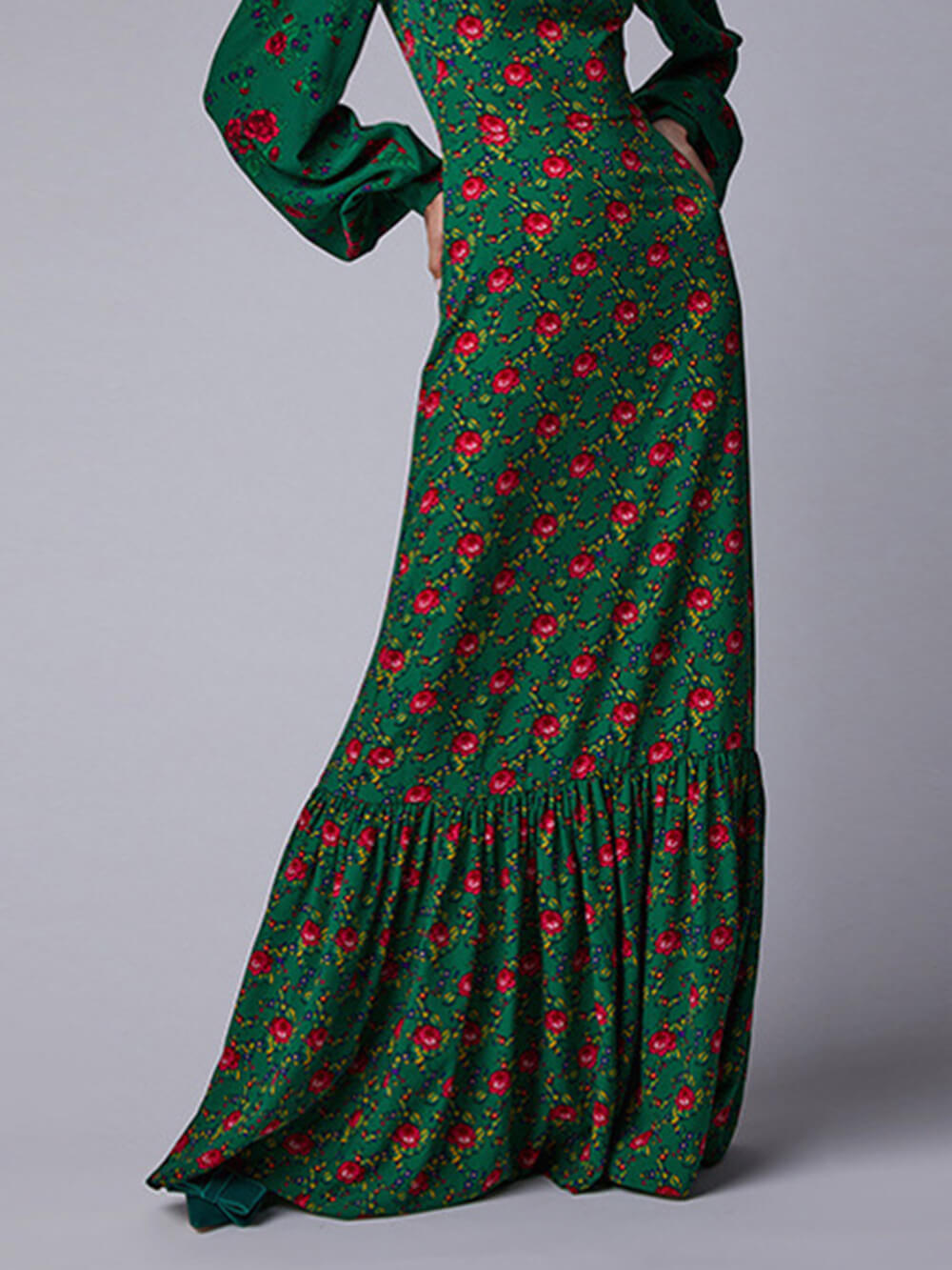 Bohemian Flowing Maxi Dress