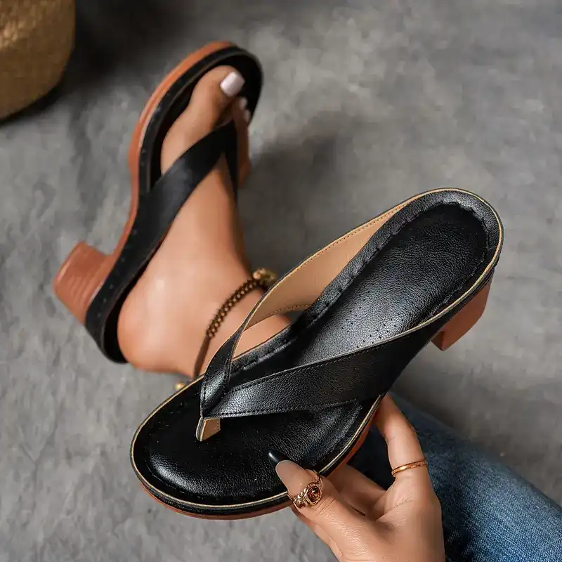 SoleComfort | 🌺2025 new Orthopaedic sandals with thick heel