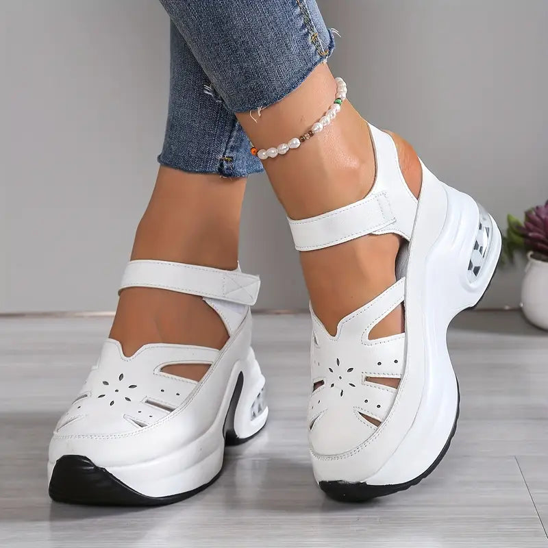 The Amy — Chunky Platform Comfort Sandals