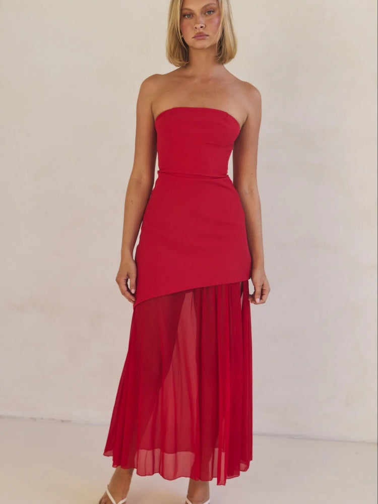 Cutout Bustier Bodycon Dress