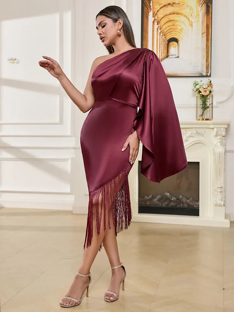 Fringe Tassel Bodycon Dress