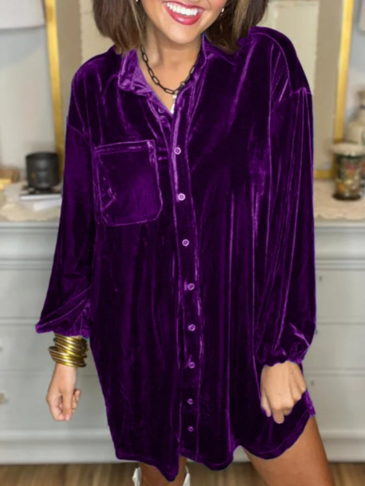 Button-Down Shirt Dress