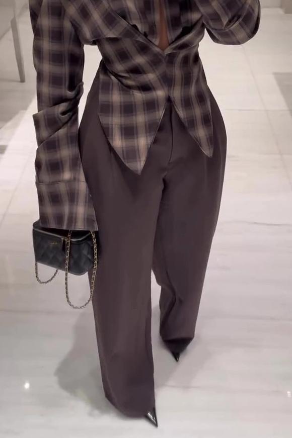 The Nadia — Pleated Wide-Leg Tailored Trouser