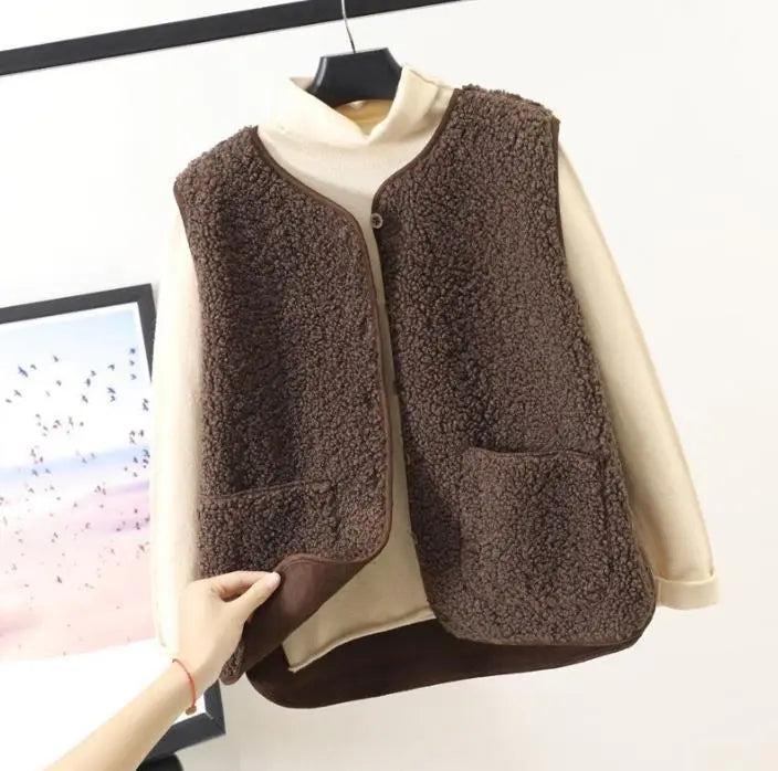 The Bunny — Teddy Fleece Sherpa Vest