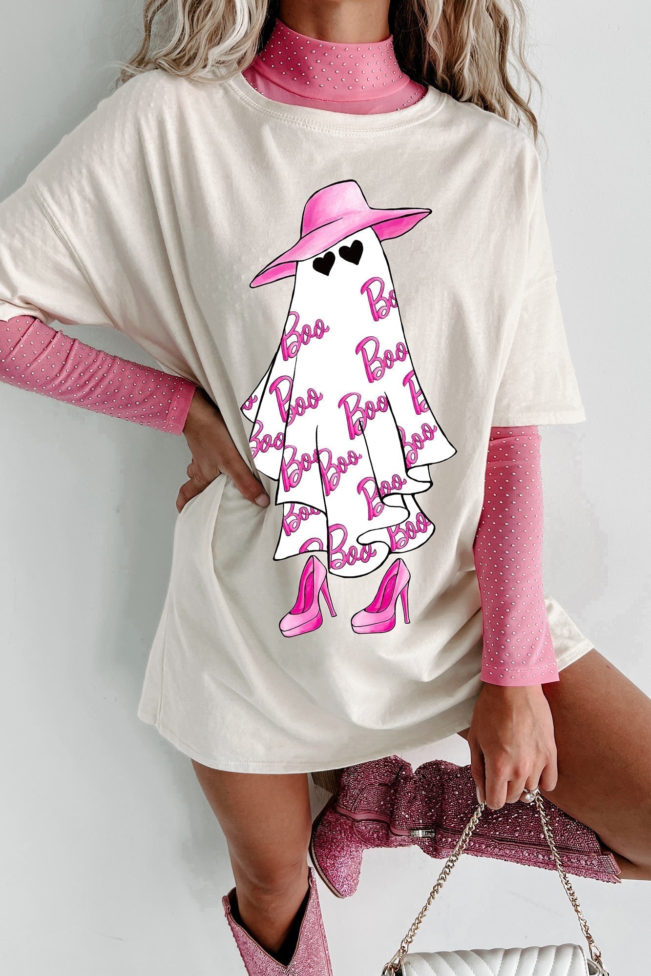 Graphic Oversized T-Shirt Dress
