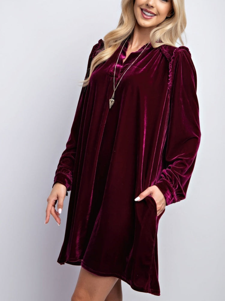 Knee Length Shift Dress