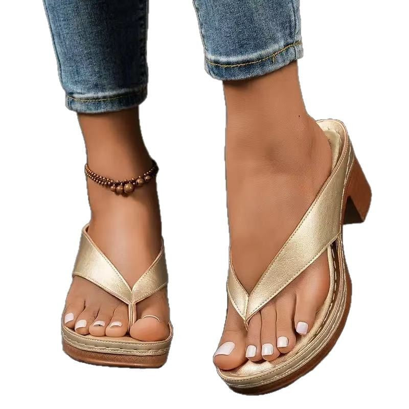 SoleComfort | 🌺2025 new Orthopaedic sandals with thick heel