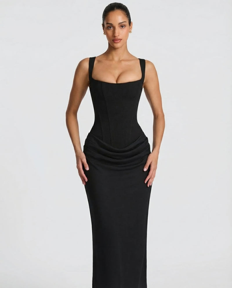 corset over bodycon dress Bodycons with Corsets : r/Tightlacing