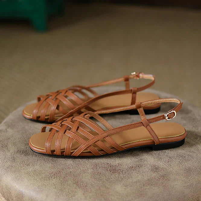 HANNELORE | LIGHT FLAT SANDALS