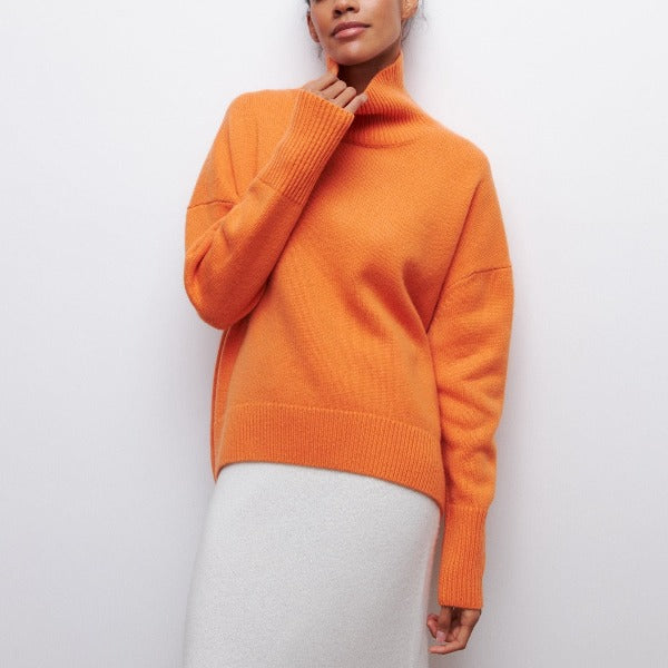 The Lane — Oversized Turtleneck Knit Sweater