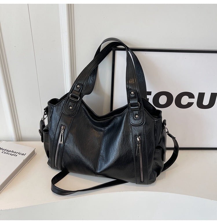 Aviana | Classic vintage leather handbag