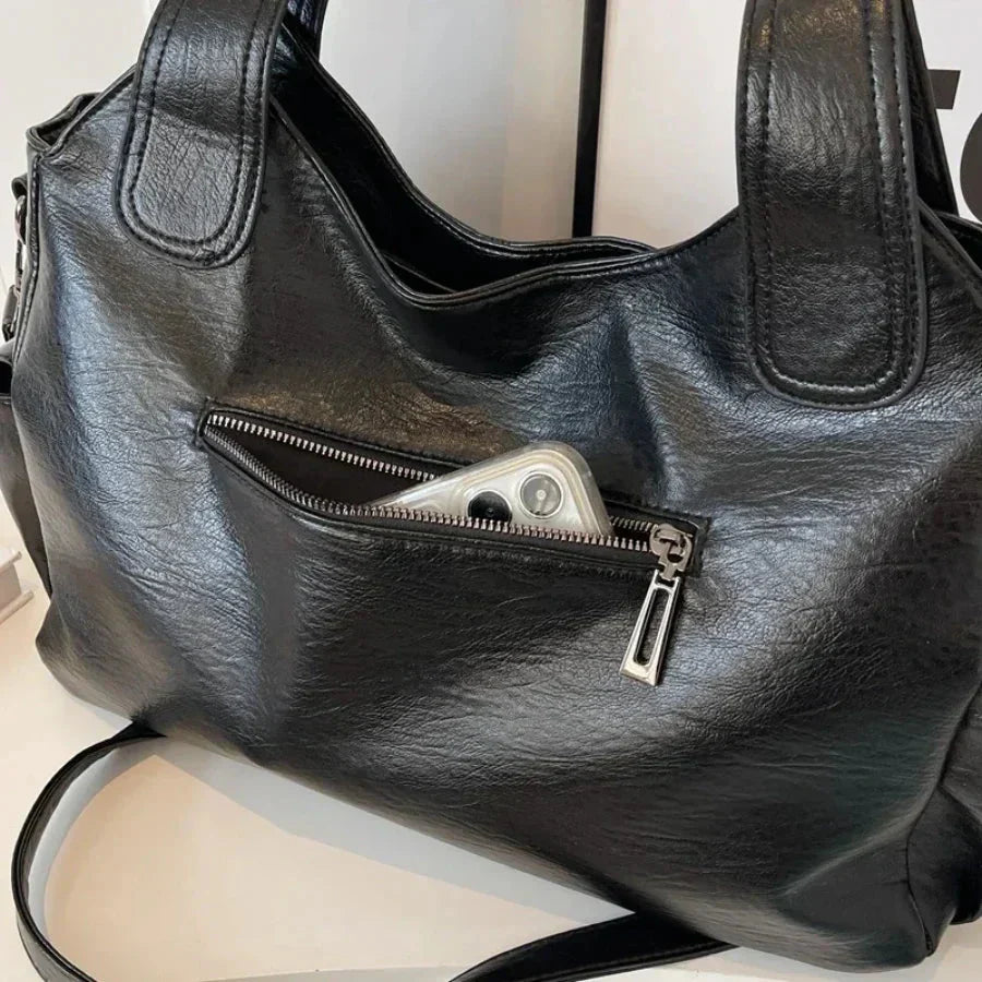 Aviana | Classic vintage leather handbag