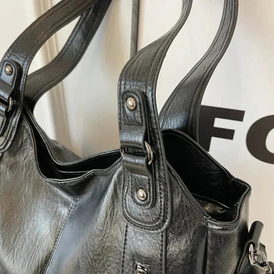 Aviana | Classic vintage leather handbag